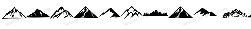 Mountains Bold字体转换 Mountains Bold字体转换